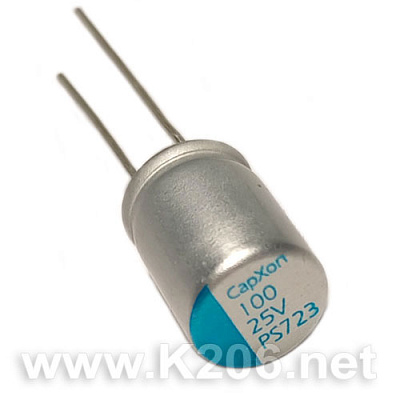 Конденсатор PS 100/25V POLYMER