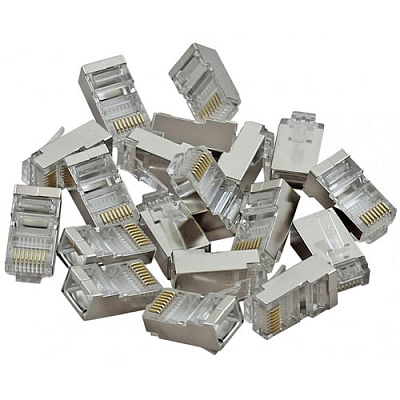 Коннектор RJ45 FTP Cat.5 8P8C Cu