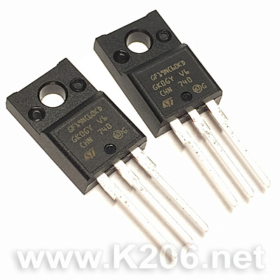 Транзистор IGBT STGF19NC60KD