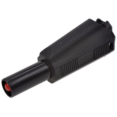 Комплект штекер банан 4мм RED+BLACK (AMASS)