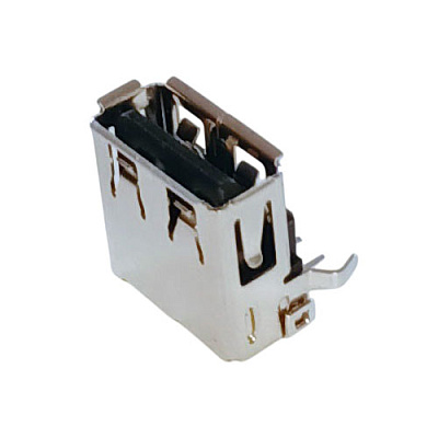 Гнездо USB тип A угловое