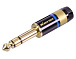 Rich Tech Jack 6,35mm 3pin / Blue ring