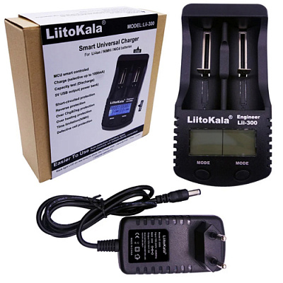 Lii-300 Універсальне ЗУ LiitoKala