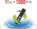 Аккумулятор AAA Li-Ion Soshine 1.5V 1100mWh Protected USB Type-C