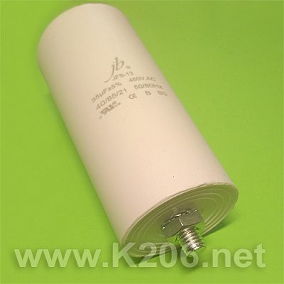 Конденсатор 35мкФ 450VAC (JFS-13-35)