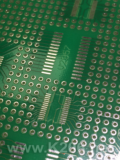 Макетка 90x110mm TQFP / SO / SSOP