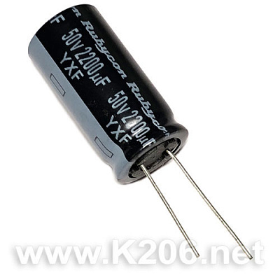 Конденсатор YXF-2200/50V Low ESR