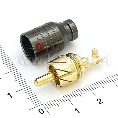 Штекер Pailiccs RCA mini RC-391-R