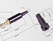 Jack 3.5mm 4pin Black
