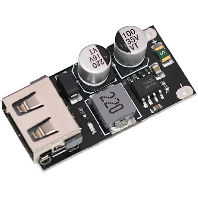 DC-DC модуль швидкого заряджання 6-32V / USB 5V