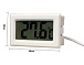 Термометр цифровой ЖКИ TL-8009W White