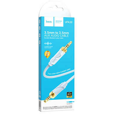 AUX кабель Hoco UPA30 Jack 3.5 to Jack 3.5 1m