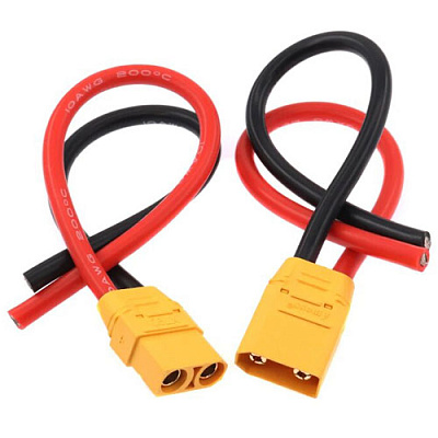 XT90H-F/M AMASS (пара) з проводом 10AWG 200mm