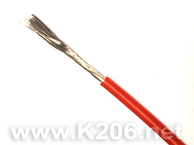 Провод силиконовый SIL-0.50-RED (20AWG)