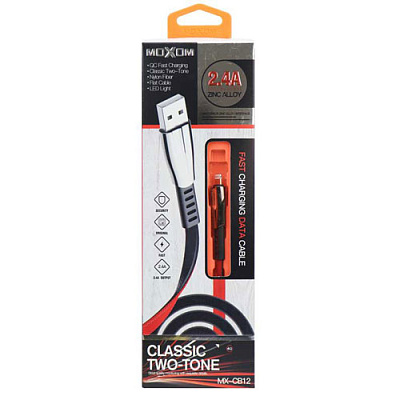Кабель USB-LIGHTNING MX-CB12 (2.4A; 1m)