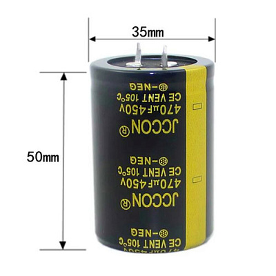 Конденсатор JCCON-470/450V