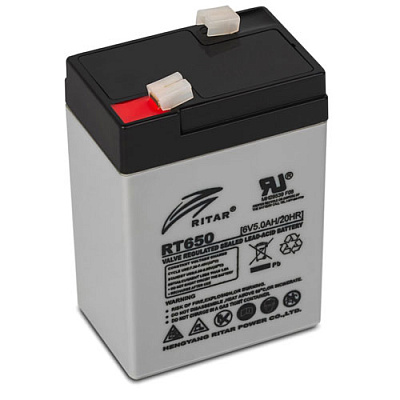 Акумулятор RITAR RT650 (6V/5.0Ah)