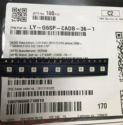 LED OSRAM LY-G6SP-CADB-36-1