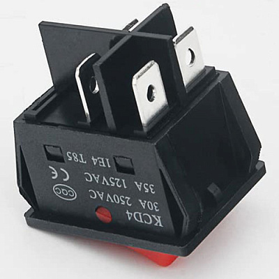 Перемикач KCD4-201N-B