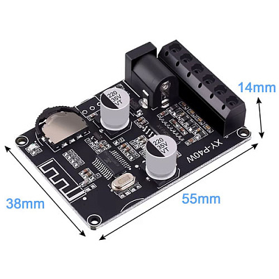 XY-P40W Stereo Bluetooth аудіо модуль