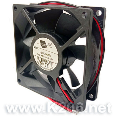 Вентилятор HDH0812MA 80х80х25мм 12V
