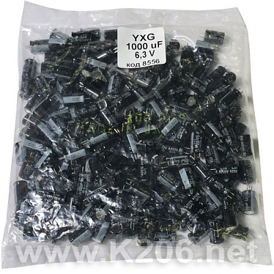 Конденсатор YXG-1000/6,3V Low ESR