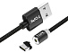 USB кабель магнітний TOPK-TYPE-C/BLACK