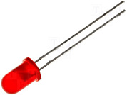 LED-5mm-Red (LURA33G400)