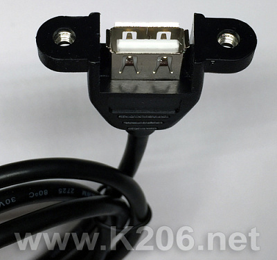 кабель USB A-на панель