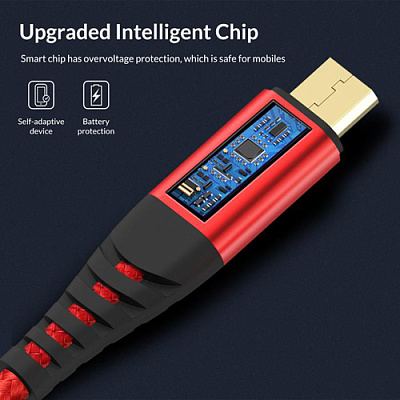 USB кабель TOPK MICRO AN42 / Black