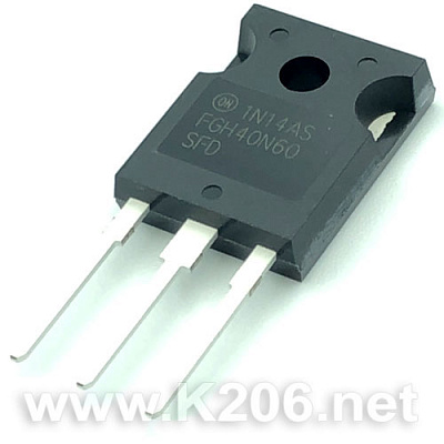 Транзистор IGBT FGH40N60SFDTU
