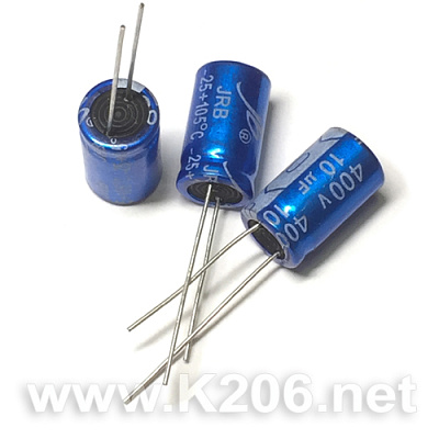 Конденсатор JRB-10/400V 105°C