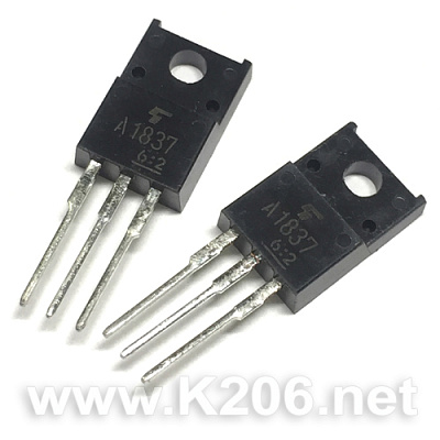 Транзистор 2SA1837 PNP 230V 1A TOSHIBA