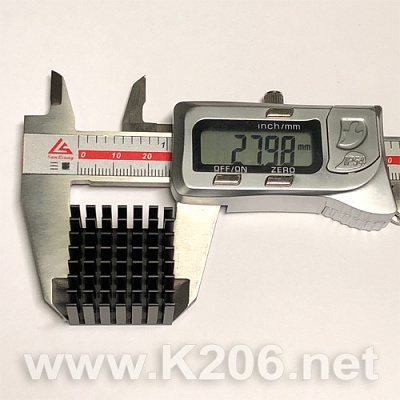 Радиатор HS-28x28x20