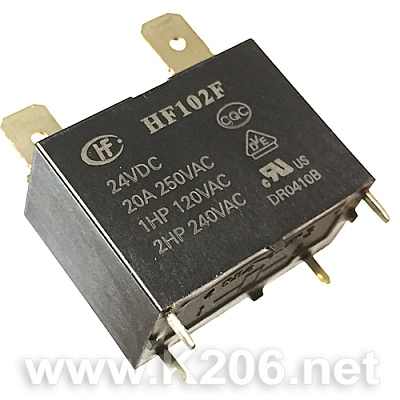 Реле JQX-102F-24VDC (HF102F)