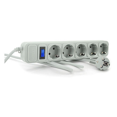Подовжувач MERLION G545, 5 розеток, 4.5м