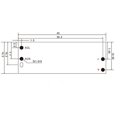 Блок питания B-U5S12L 12V 400mA 5W