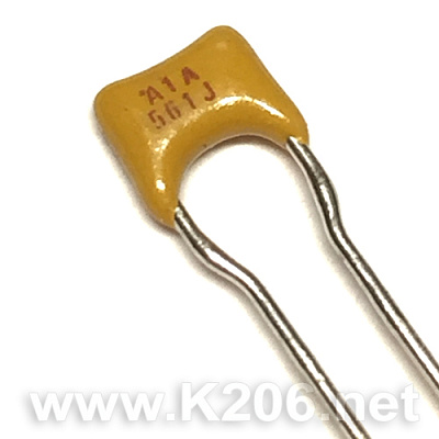 Конденсатор CM2-560pF/50V-NPO