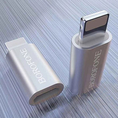 Переходник Borofone BV5 Micro-USB - Lightning