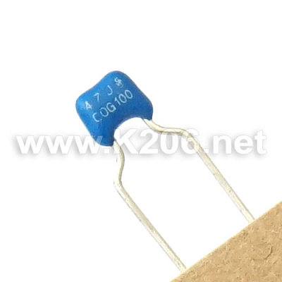 Конденсатор CM5-47pF/100V-NP0