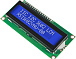 Дисплей LCD1602 + модуль I2C/IIC BLUE 5V