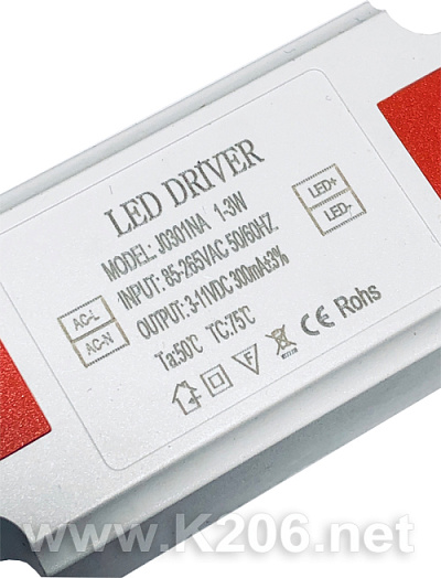 LED драйвер J0301NA 1-3W BOX