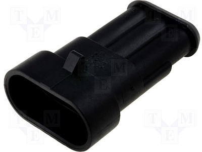 Роз'єм авто "Superseal 1.5" 3 pin (комплект)