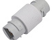 Соединитель RJ-45 8P8C проходной белый IP67
