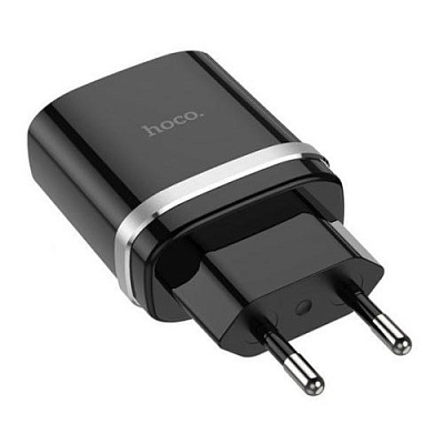 Зарядное устройство 1*USB HOCO C12Q BLACK