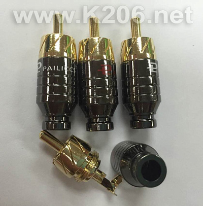 Штекер Pailiccs RCA mini RC-391-R