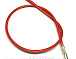 CABLE-6,3/RED 0,75mm2/140mm