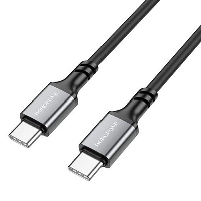 Кабель Type-C to Type-C Borofone BX83 1m Black