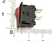 Переключатель SMRS-101-1-R (KCD11-101)