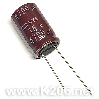 Конденсатор KYA-4700/16V